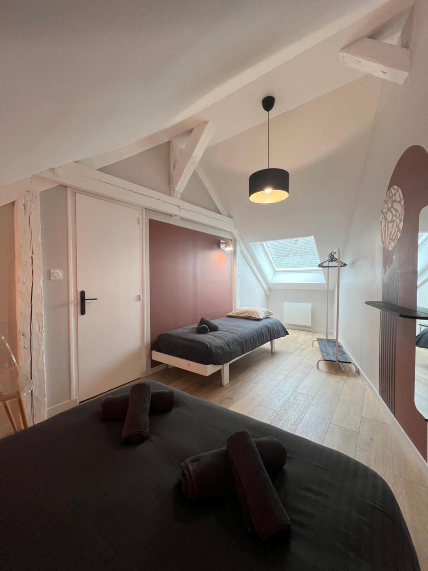 Appartement Spacieux Et Lumineux Proche Du Centre Historique ดอล-เดอ-เบรอตาญ ภายนอก รูปภาพ